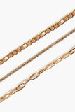 Goldclear Rhinestone Bracelet Set 1