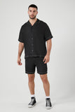 Blacksilver Studded Linen Short-Sleeve Shirt 3