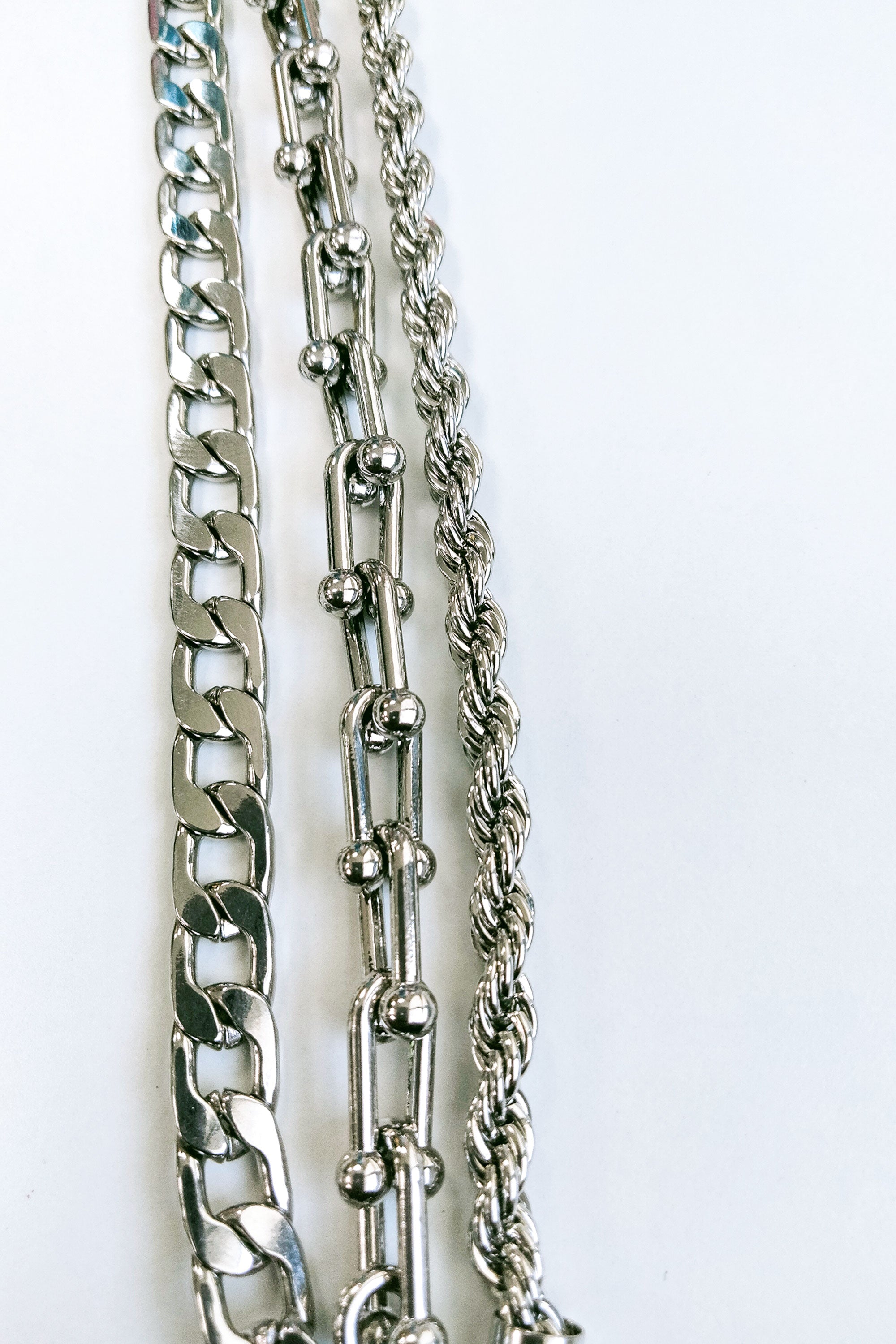 Polished Multi-chain Bracelet