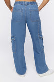 Medium Denim Cargo Pocket Jeans 3