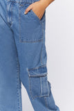 Medium Denim Cargo Pocket Jeans 4