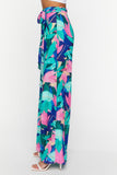 Bluemulti Abstract Floral Wide-Leg Pants 2
