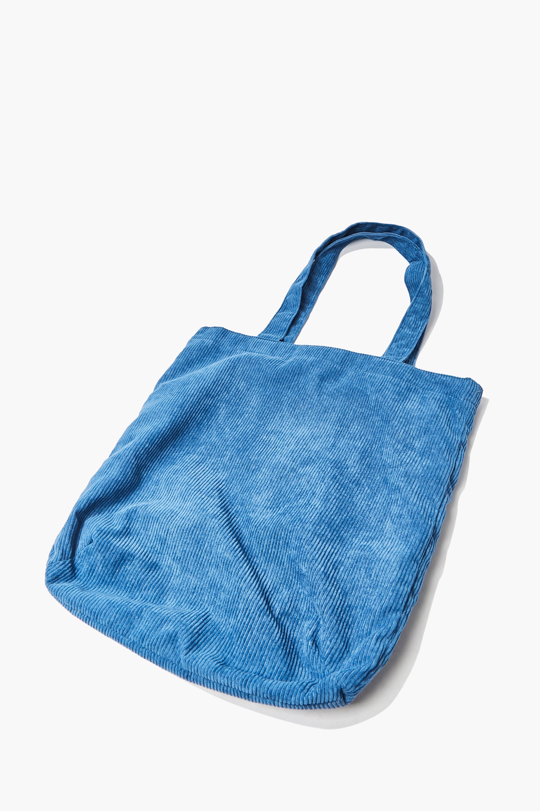 Blue Zip-Pocket Tote Bag 1