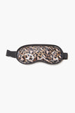 Brownmulti Leopard Print Jelly Eye Mask 1