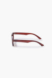 Brown Square Tinted Sunglasses 2