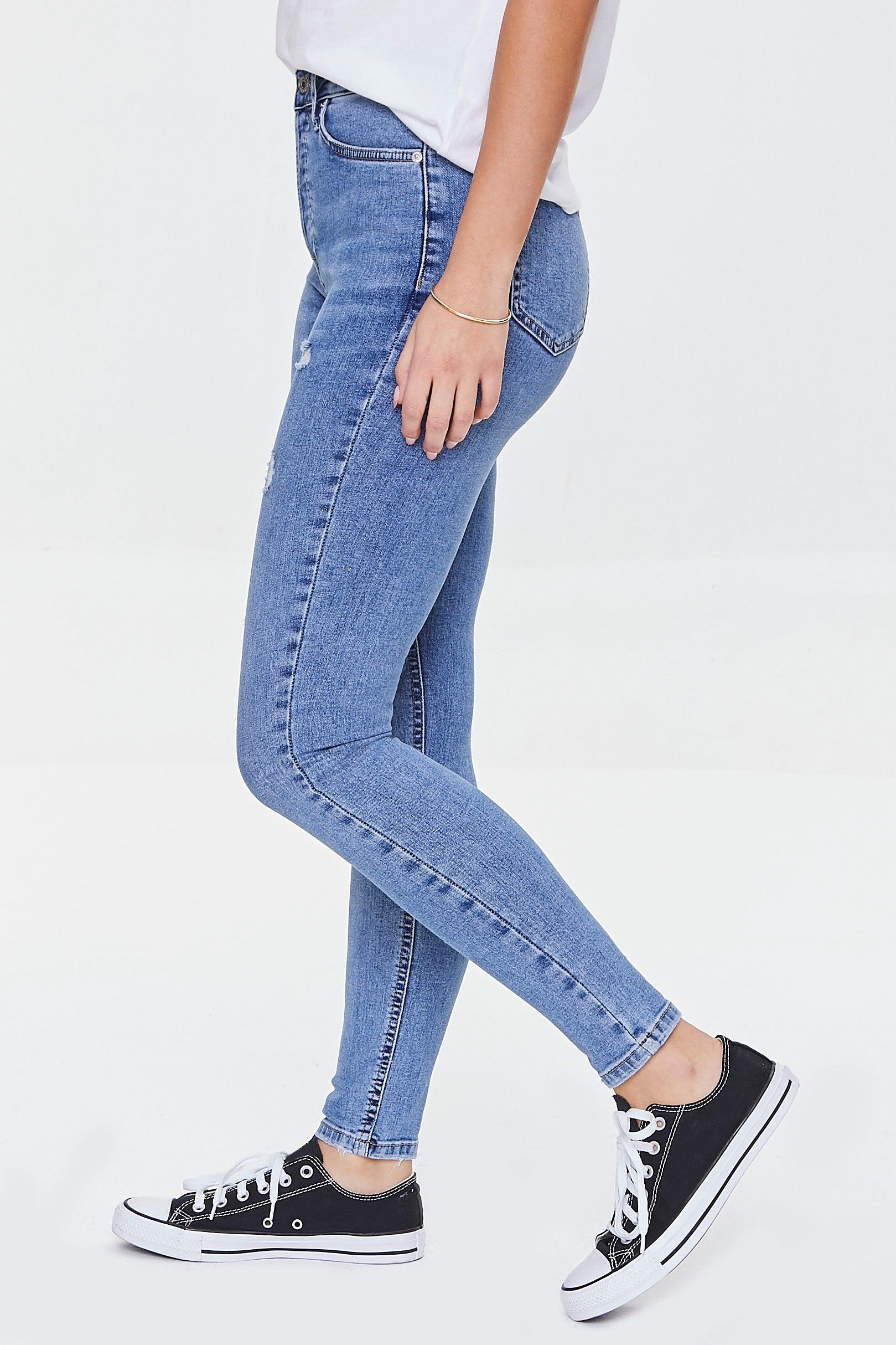 Mediumdenim High-Rise Skinny Jeans 6