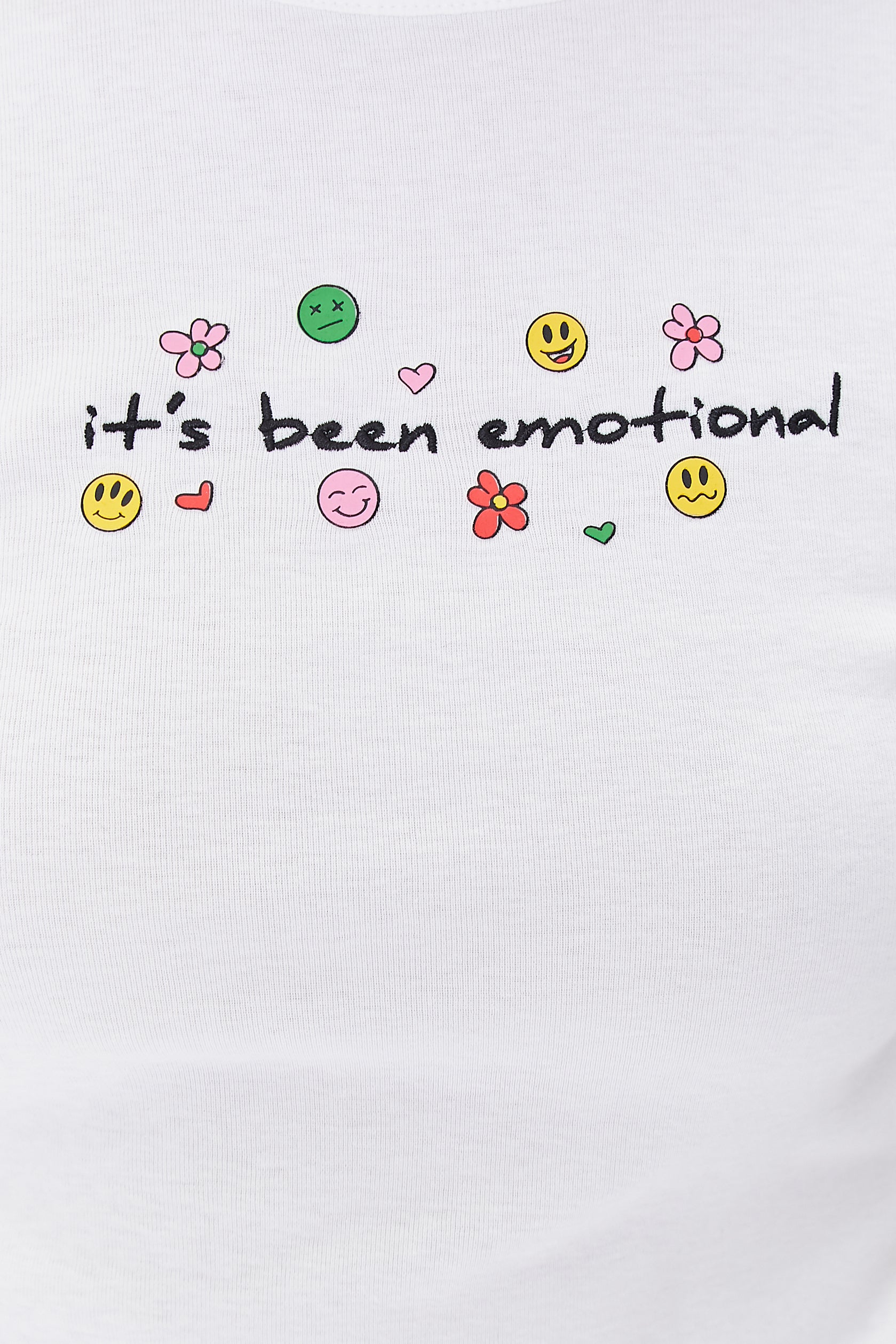 Whitemulti Its Been Emotional Graphic Tee 4