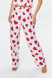 Ivoryred Heart Cami & Pant Pajama Set 3