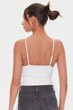 White Side-Tie O-Ring Cutout Cami 3