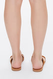 Tan Faux Suede Strapped Sandals 3