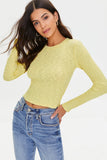 Mimosa Heathered Fitted Top 1