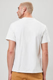 White Essential High-Low Tee 2