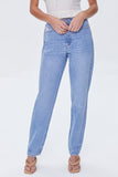 Mediumdenim High-Rise Mom Long Jeans 1