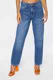 Mediumdenim High-Rise Straight Jeans 1
