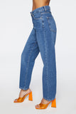 Mediumdenim High-Rise Straight Jeans 2