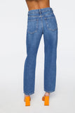 Mediumdenim High-Rise Straight Jeans 3