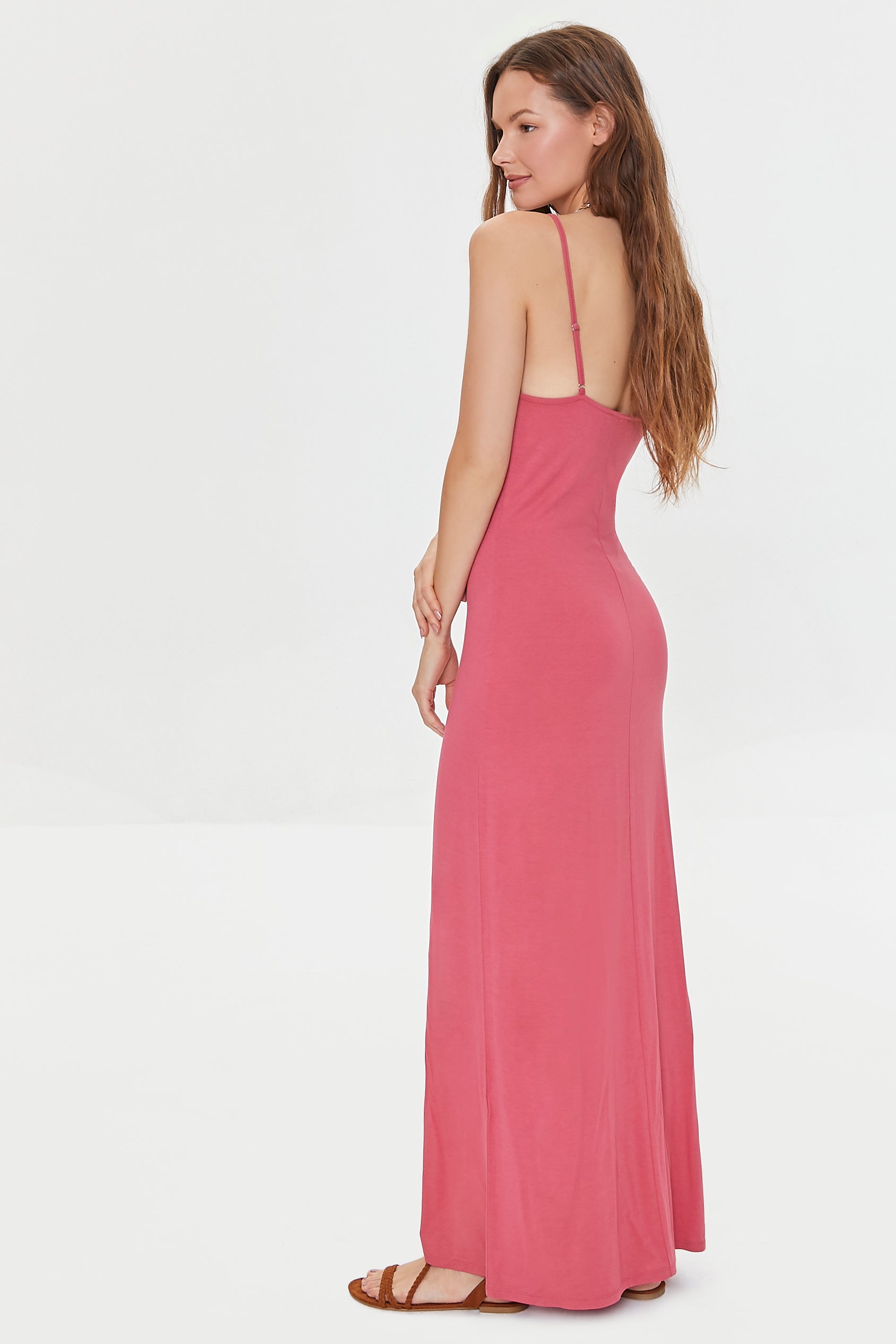Pink Cami Maxi Dress 1