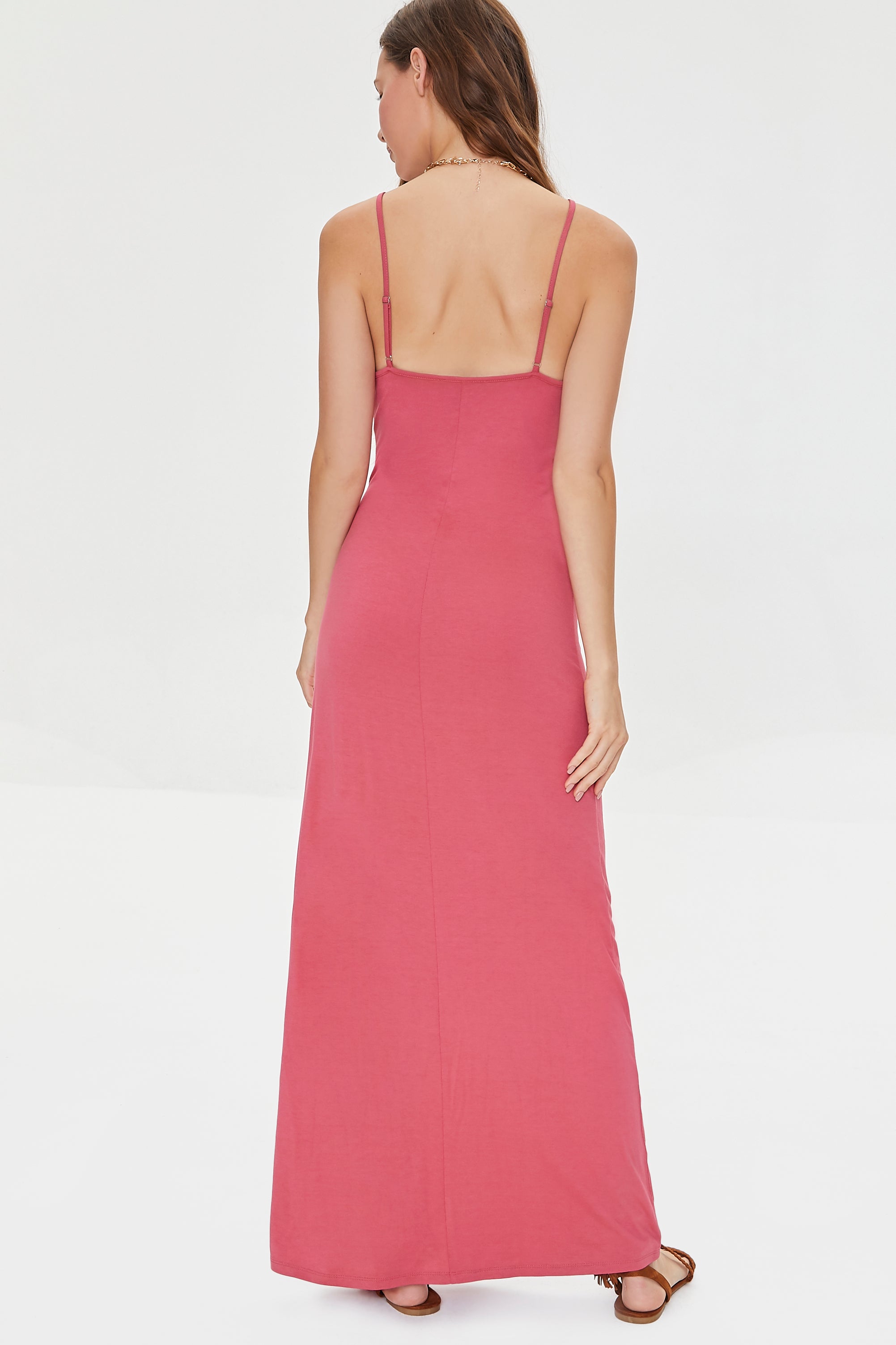 Pink Cami Maxi Dress 2