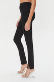 Black Split Slim-Fit Pants 3