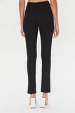 Black Split Slim-Fit Pants 4