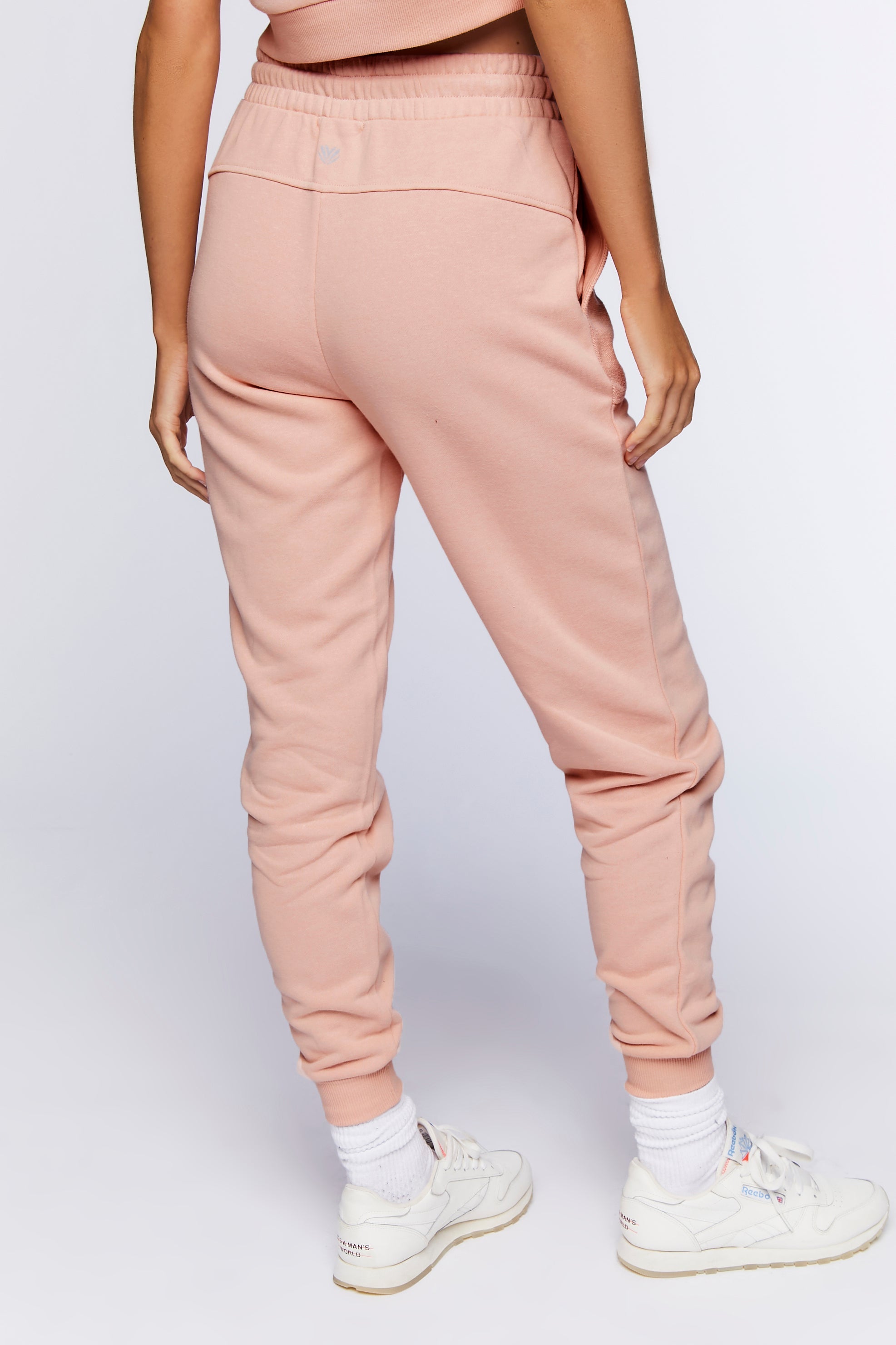 Blush Active Drawstring French Terry Joggers 4