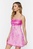 Pink Lace Cami Mini Dress 1