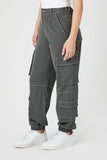 Charcoal Twill Cargo Pants 2