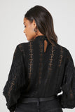 Black Lace Fringe Bodysuit 2