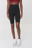 Black Active Biker Shorts 1
