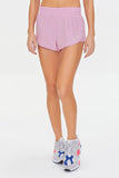Pink Active High-Rise Shorts  3