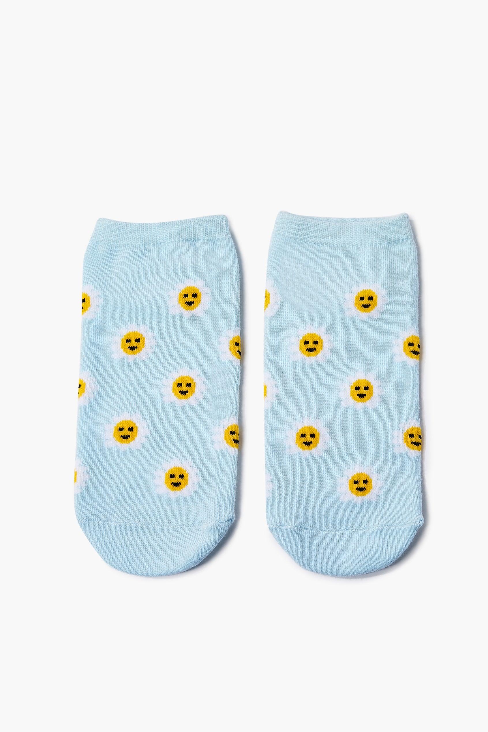 Bluemulti Daisy Print Ankle Socks   2