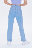 Lightdenim Distressed Slim-Straight Jeans  3